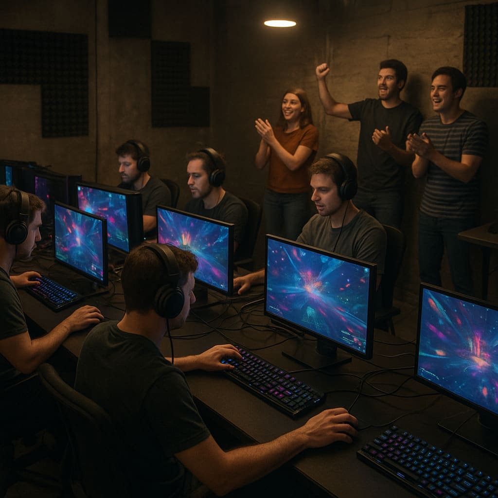 Lokales Esports Event im Studio